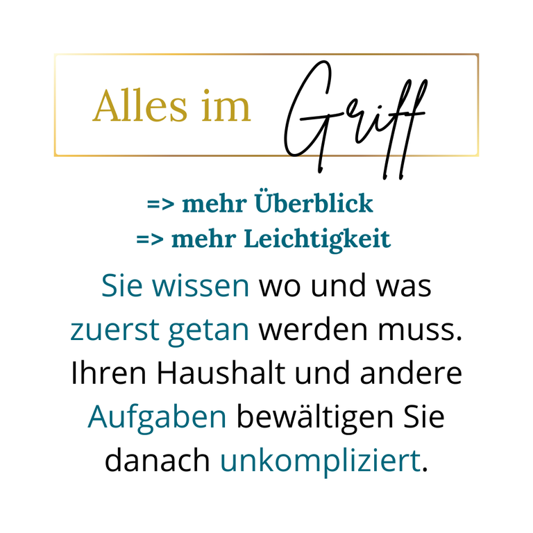 Alles im Griff