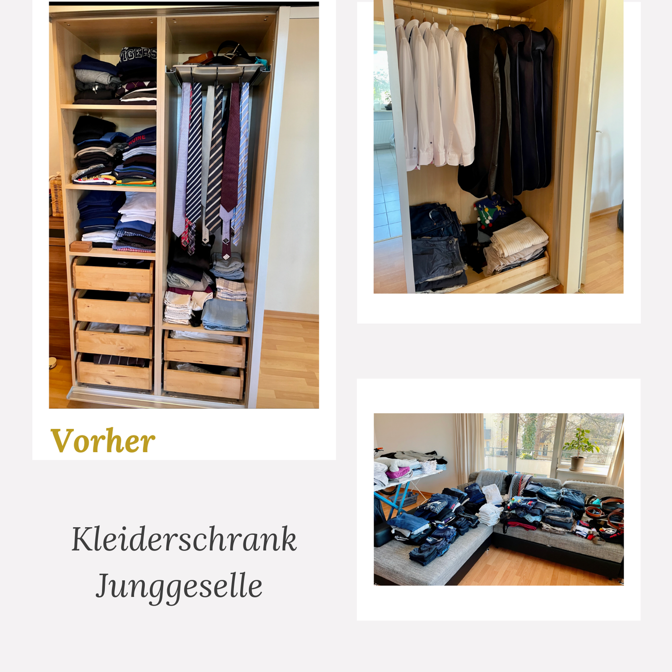 Kategorie 1 Kleidung vorher Beispiel 2