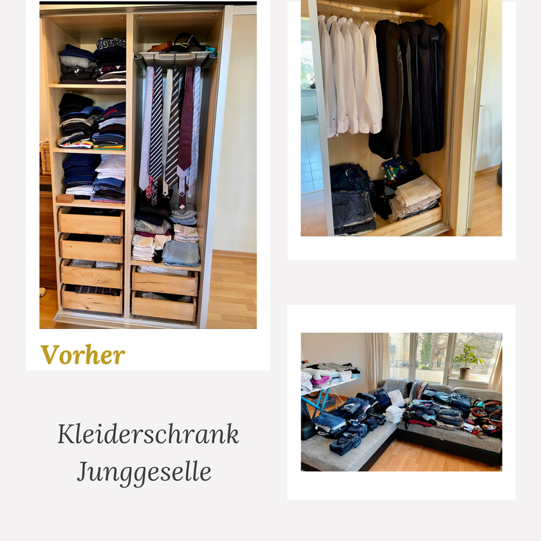 Kategorie 1 Kleidung vorher Beispiel 2
